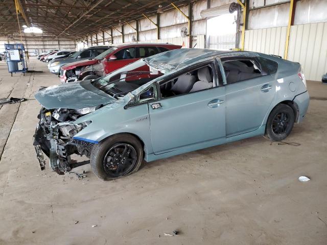 JTDKN3DU7E1777141 - 2014 TOYOTA PRIUS BLUE photo 1