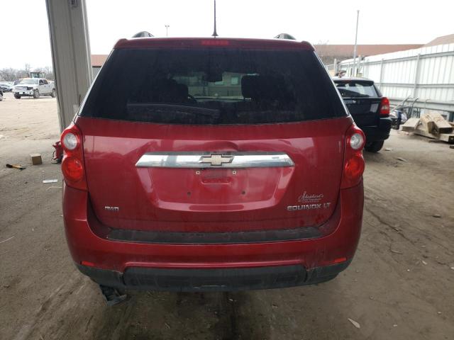 2GNFLEEK0D6226343 - 2013 CHEVROLET EQUINOX LT RED photo 6