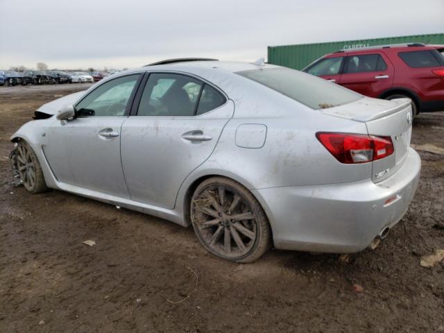 JTHBP262785000552 - 2008 LEXUS IS-F SILVER photo 2