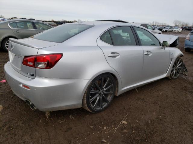 JTHBP262785000552 - 2008 LEXUS IS-F SILVER photo 3