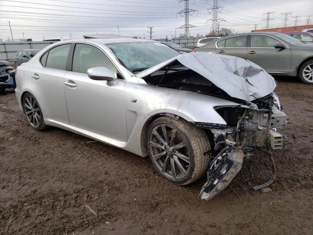 JTHBP262785000552 - 2008 LEXUS IS-F SILVER photo 4