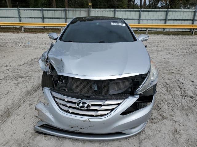 5NPEC4AB1CH485812 - 2012 HYUNDAI SONATA SE SILVER photo 5