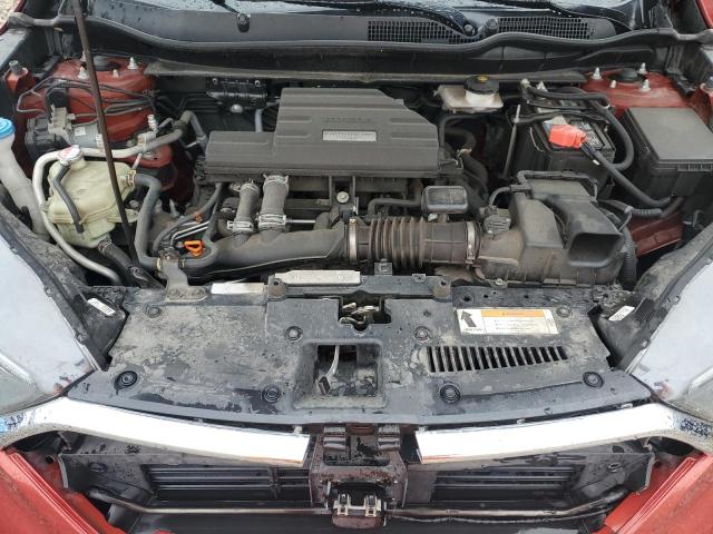 2HKRW2H57HH629254 - 2017 HONDA CR-V EX RED photo 11