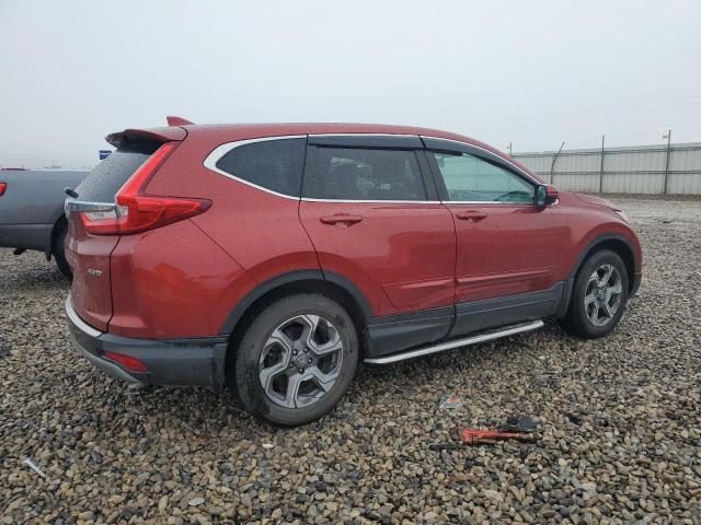 2HKRW2H57HH629254 - 2017 HONDA CR-V EX RED photo 3