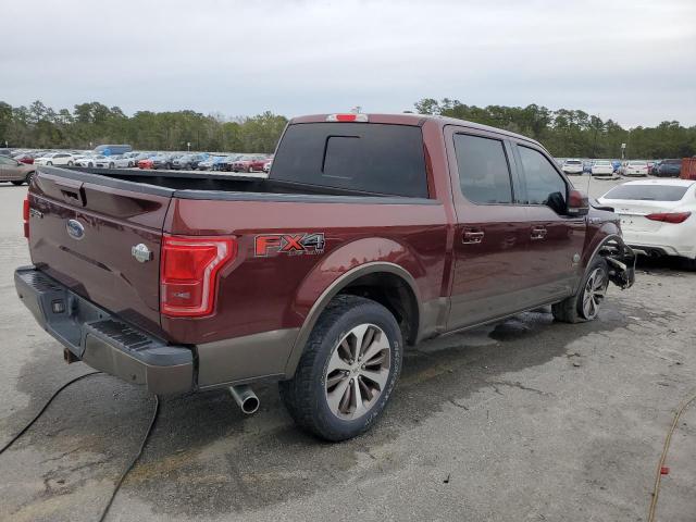 1FTEW1EG4GFA42789 - 2016 FORD F150 SUPERCREW BROWN photo 3