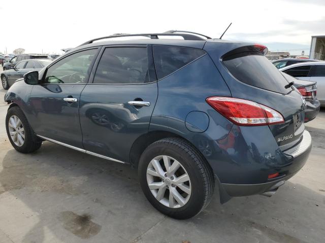 JN8AZ1MU6DW200532 - 2013 NISSAN MURANO S BLUE photo 2