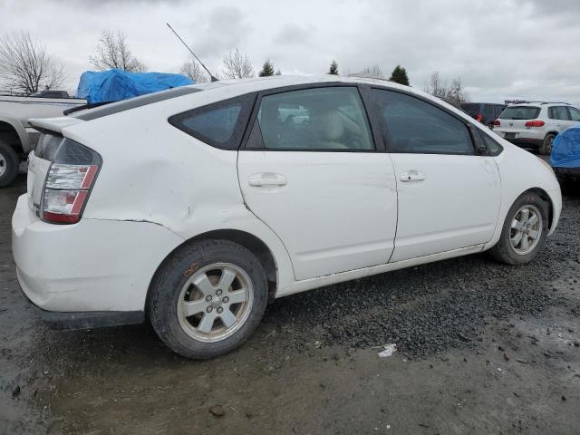 JTDKB20U353045859 - 2005 TOYOTA PRIUS WHITE photo 3