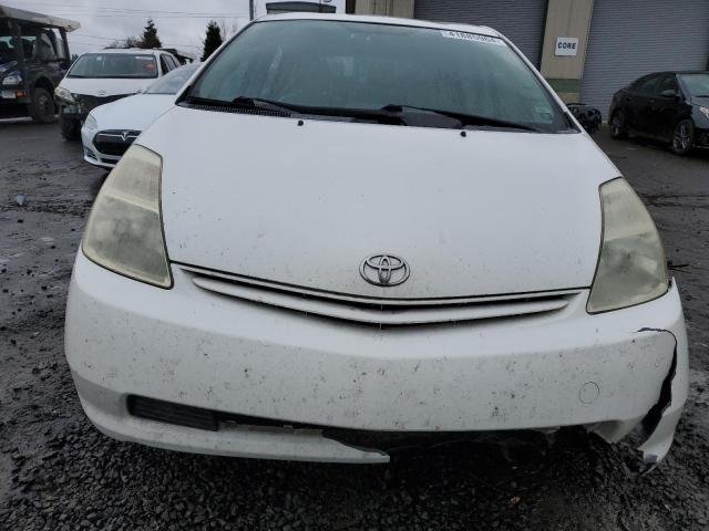 JTDKB20U353045859 - 2005 TOYOTA PRIUS WHITE photo 5