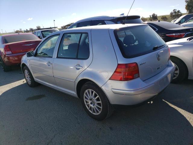 9BWGL61J454025215 - 2005 VOLKSWAGEN GOLF GLS SILVER photo 2