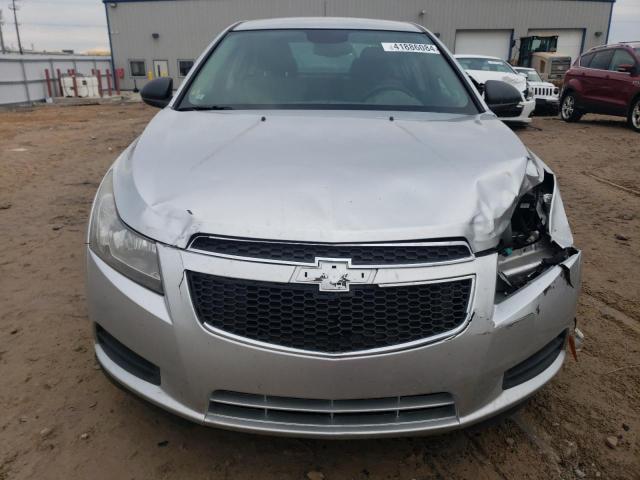 1G1PC5SH1C7363465 - 2012 CHEVROLET CRUZE LS SILVER photo 5