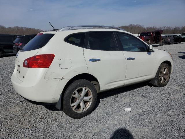 JN8AS5MT9AW507515 - 2010 NISSAN ROGUE S WHITE photo 3