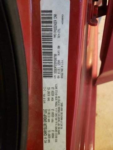 1B3BD4FB3BN508788 - 2011 DODGE AVENGER EXPRESS RED photo 12