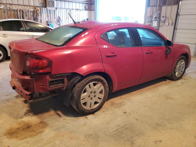 1B3BD4FB3BN508788 - 2011 DODGE AVENGER EXPRESS RED photo 3