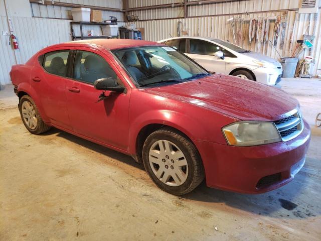 1B3BD4FB3BN508788 - 2011 DODGE AVENGER EXPRESS RED photo 4