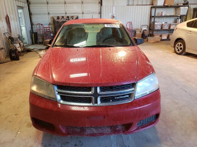 1B3BD4FB3BN508788 - 2011 DODGE AVENGER EXPRESS 红色 照片 5