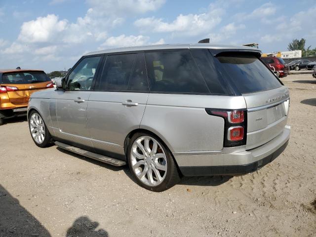 SALGS2SV2JA392769 - 2018 LAND ROVER RANGE ROVE HSE SILVER photo 2