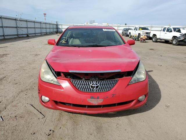 4T1CA30P86U094876 - 2006 TOYOTA CAMRY SOLA SE RED photo 5