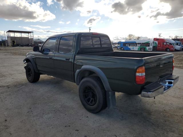 5TEGN92N73Z293249 - 2003 TOYOTA TACOMA DOUBLE CAB PRERUNNER GREEN photo 2