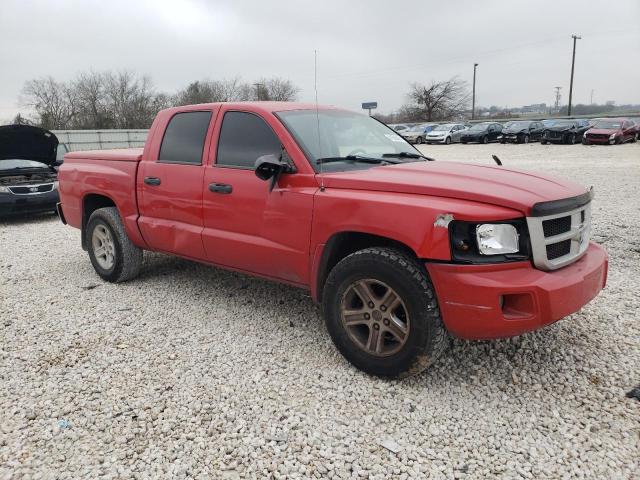 1D7RE3GK1BS511795 - 2011 DODGE DAKOTA SLT RED photo 4