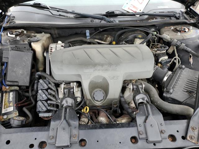 2G2WS522541334085 - 2004 PONTIAC GRAND PRIX GT2 შავი ფოტო 11