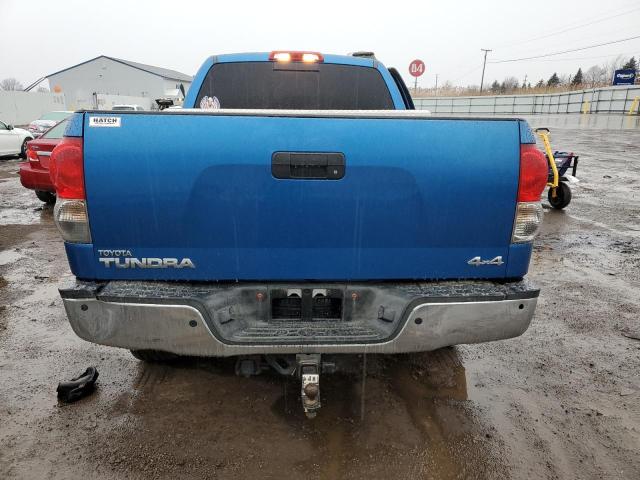 5TFBV54198X041434 - 2008 TOYOTA TUNDRA DOUBLE CAB BLUE photo 6