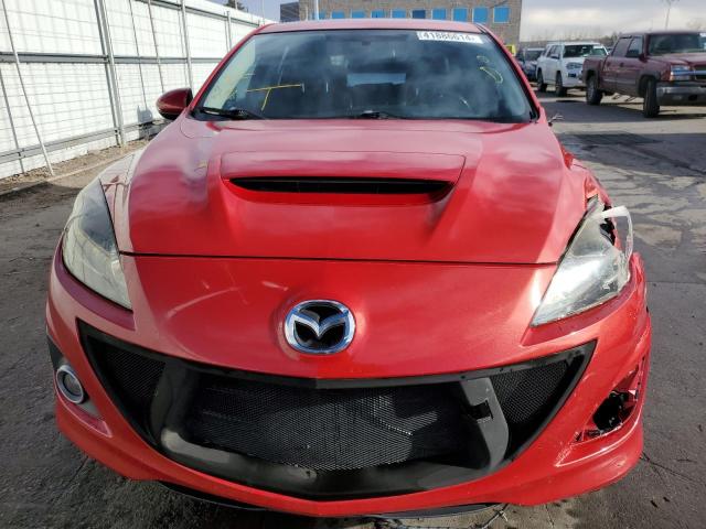JM1BL1K3XB1425753 - 2011 MAZDA SPEED 3 RED photo 5