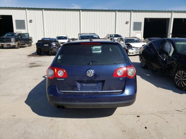 WVWLK73C67E007828 - 2007 VOLKSWAGEN PASSAT 2.0T WAGON VALUE BLUE photo 6