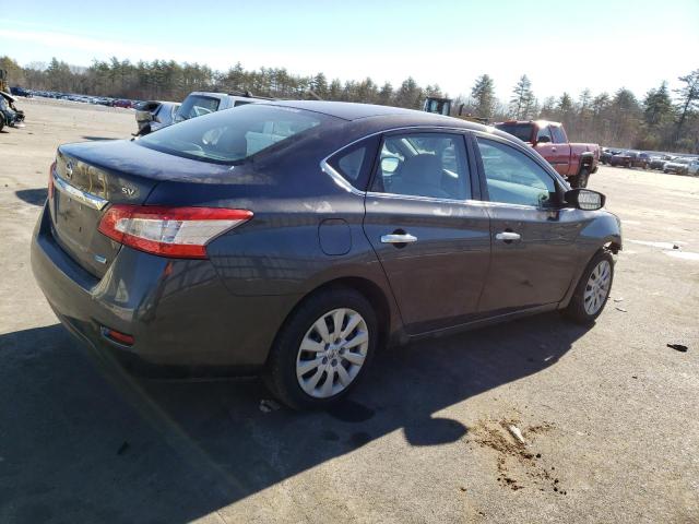 3N1AB7APXEY220877 - 2014 NISSAN SENTRA S GRAY photo 3