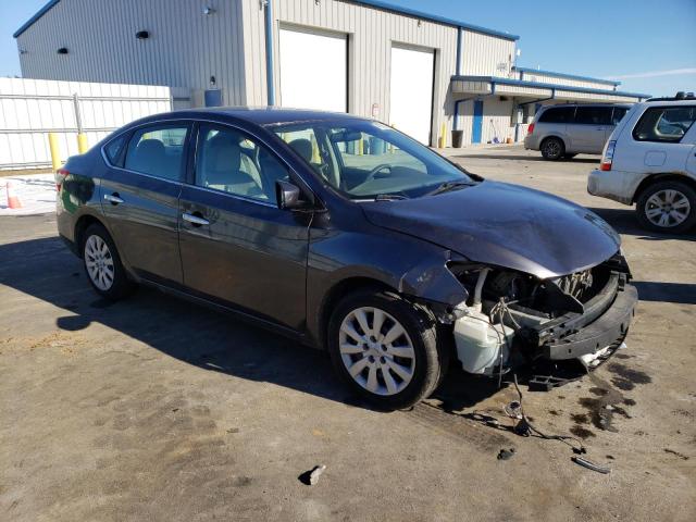 3N1AB7APXEY220877 - 2014 NISSAN SENTRA S GRAY photo 4