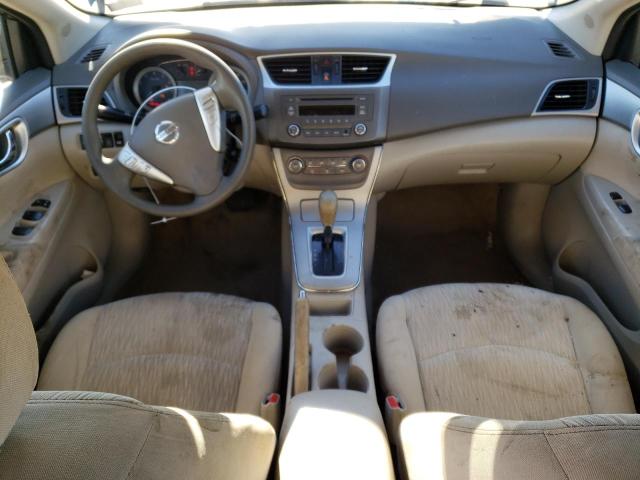 3N1AB7APXEY220877 - 2014 NISSAN SENTRA S GRAY photo 8