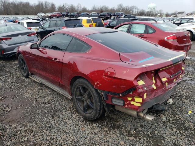 1FA6P8TH7J5162501 - 2018 FORD MUSTANG RED photo 2