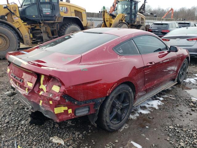 1FA6P8TH7J5162501 - 2018 FORD MUSTANG RED photo 3