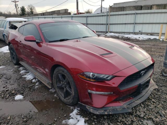 1FA6P8TH7J5162501 - 2018 FORD MUSTANG RED photo 4