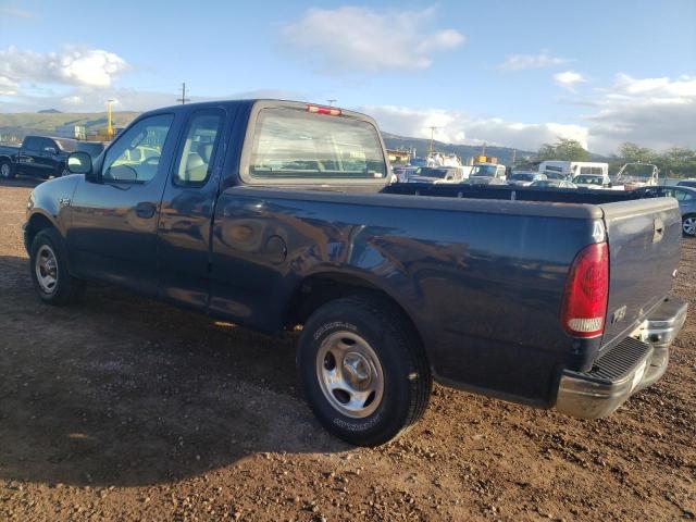 2FTRX17273CA17441 - 2003 FORD F150 BLUE photo 2