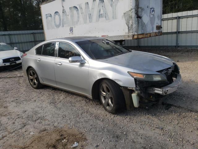 19UUA8F71CA013387 - 2012 ACURA TL SILVER photo 4