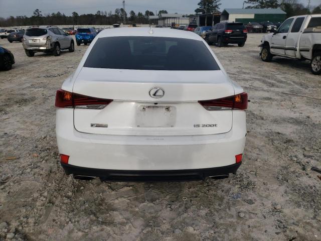 JTHBA1D27H5052987 - 2017 LEXUS IS 200T WHITE photo 6