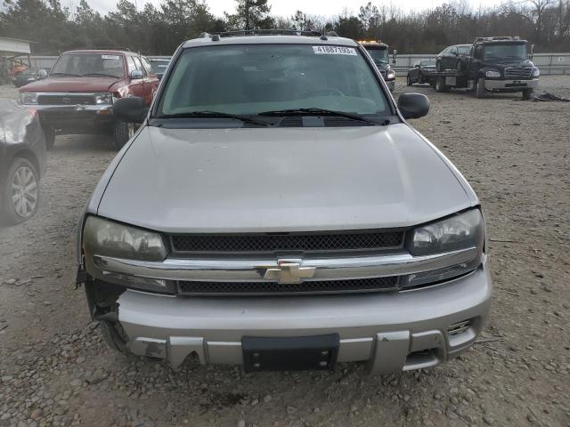 1GNDT13S552315018 - 2005 CHEVROLET TRAILBLAZE LS SILVER photo 5