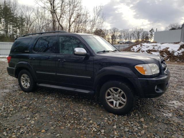 5TDBT48A17S279423 - 2007 TOYOTA SEQUOIA LIMITED BLACK photo 4