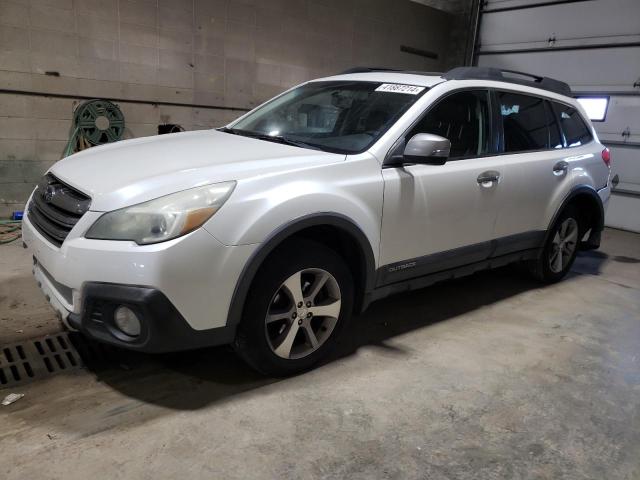 4S4BRBSC8D3258400 - 2013 SUBARU OUTBACK 2.5I LIMITED WHITE photo 1