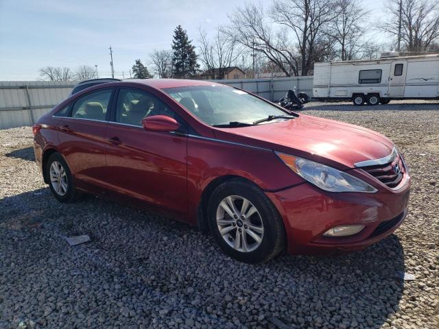 5NPEB4AC4DH658915 - 2013 HYUNDAI SONATA GLS MAROON photo 4