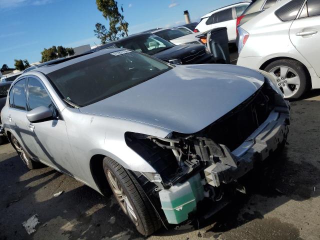 JN1CV6AP3DM306043 - 2013 INFINITI G37 BASE SILVER photo 4