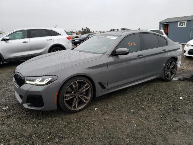 WBA13BK05NCL01757 - 2022 BMW M550XI GRAY photo 1