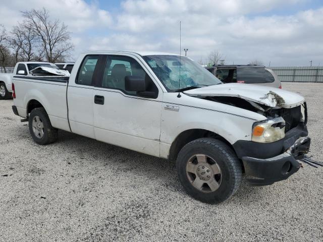 1FTRX12W37FB04466 - 2007 FORD F150 WHITE photo 4