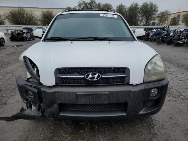 KM8JN12D47U609697 - 2007 HYUNDAI TUCSON SE WHITE photo 5