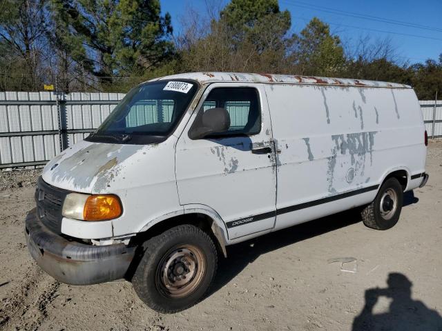 2B7JB21ZX1K528460 - 2001 DODGE RAM VAN B2500 WHITE photo 1