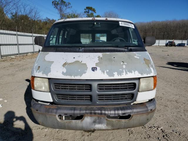 2B7JB21ZX1K528460 - 2001 DODGE RAM VAN B2500 WHITE photo 5