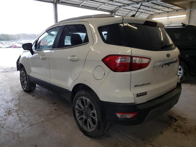 MAJ6S3KL3KC253088 - 2019 FORD ECOSPORT TITANIUM WHITE photo 2