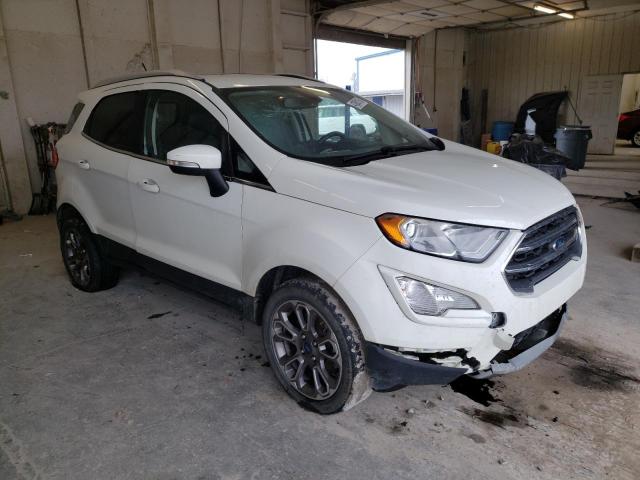 MAJ6S3KL3KC253088 - 2019 FORD ECOSPORT TITANIUM WHITE photo 4