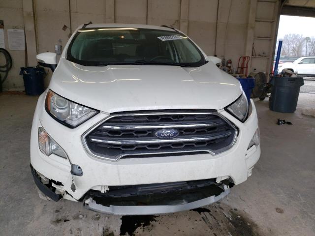 MAJ6S3KL3KC253088 - 2019 FORD ECOSPORT TITANIUM WHITE photo 5