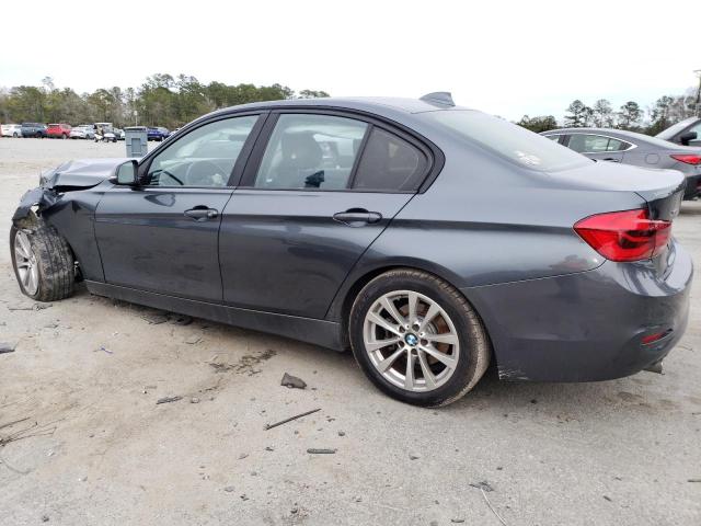 WBA8E5G5XHNU41357 - 2017 BMW 320 XI GRAY photo 2